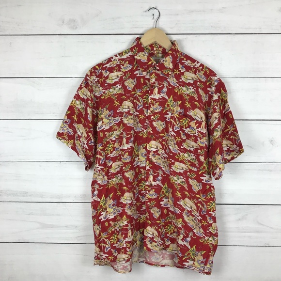 Avanti Other - Vintage Avanti Silk Hawaiian Shirt
